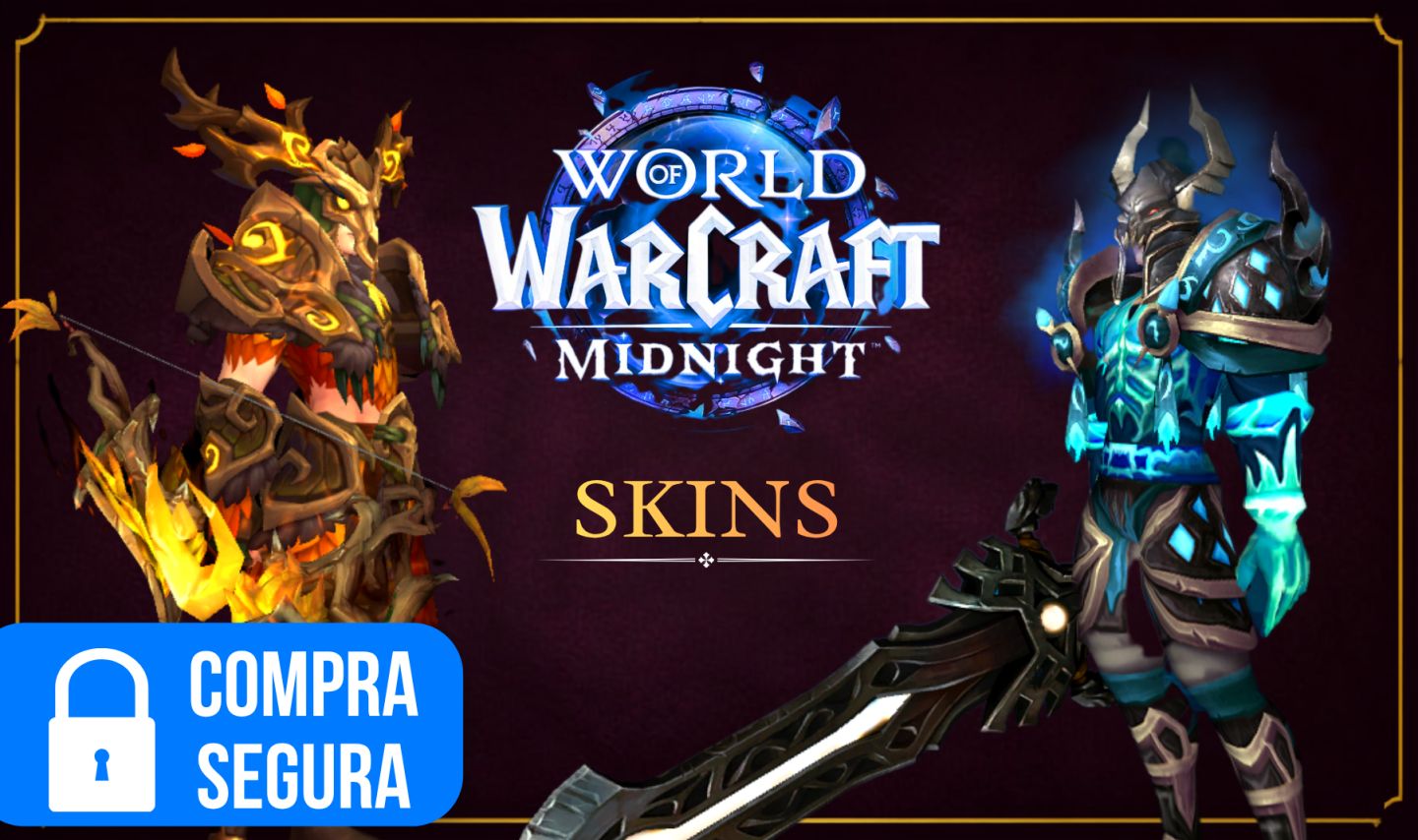 World of Warcraft - (Skins Transmogs) Armaduras - WoW RETAIL