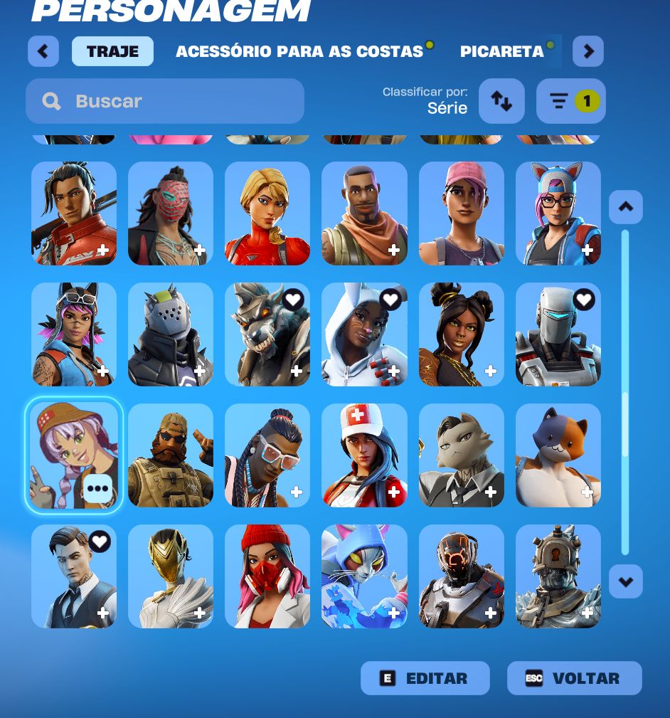 CONTA RARA COM TRAVIS SCOTT, S4+, SALVE O MUNDO FUNDADOR (165 SKINS)