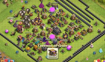 Conta Clash of Clans cv 9