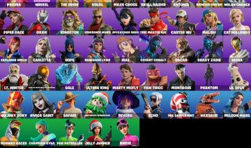 Conta Fortnite full acesso! De minha criação! Com várias skins tryhards