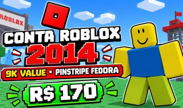 Roblox - Conta antiga de 2014 com 9k de VALUE / RAP (Pinstripe Fedora)