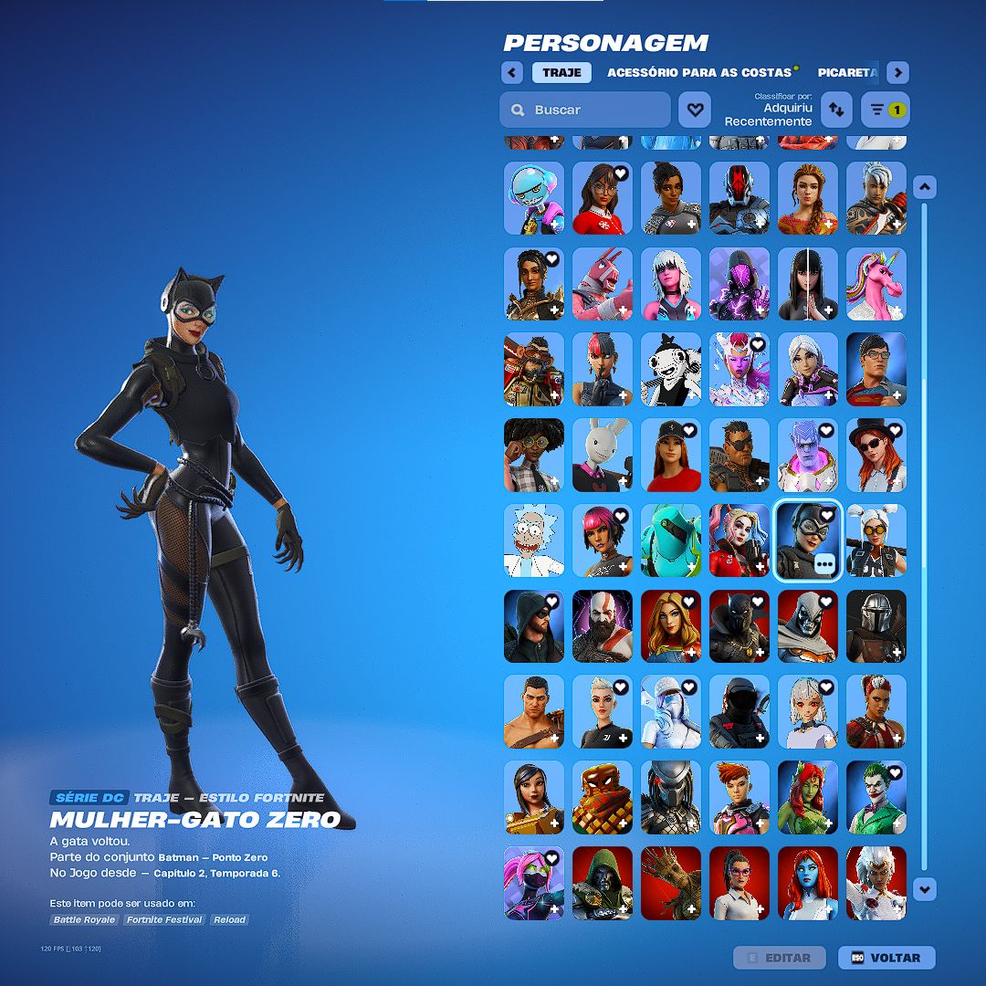CONTA FORTNITE RARA (TRAVIS SCOTT, MACHADO LEVIATÃ, DESDE S8 CAP 1)