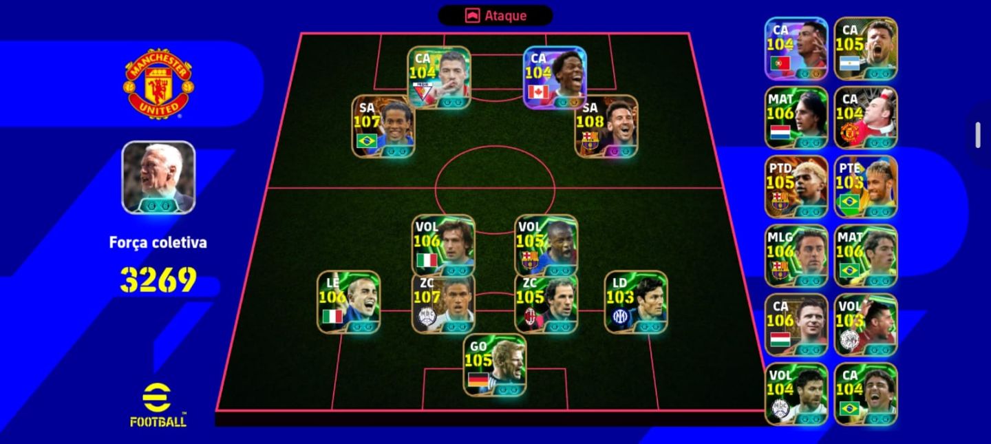 A MELHOR CONTA DE EFOOTBALL