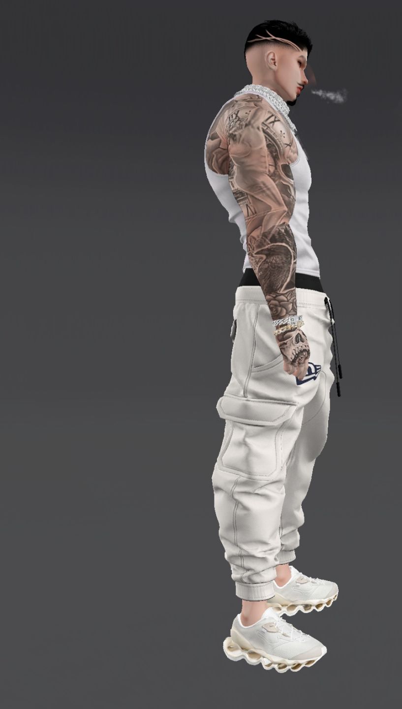 CONTA IMVU MASCULINA RICA COM MAIS DE 30 ACESSÓRIOS E VESTUÁRIO