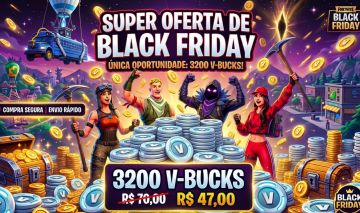 PACOTE 3200 V-BUCKS(PROMOÇÃO)BLACK
