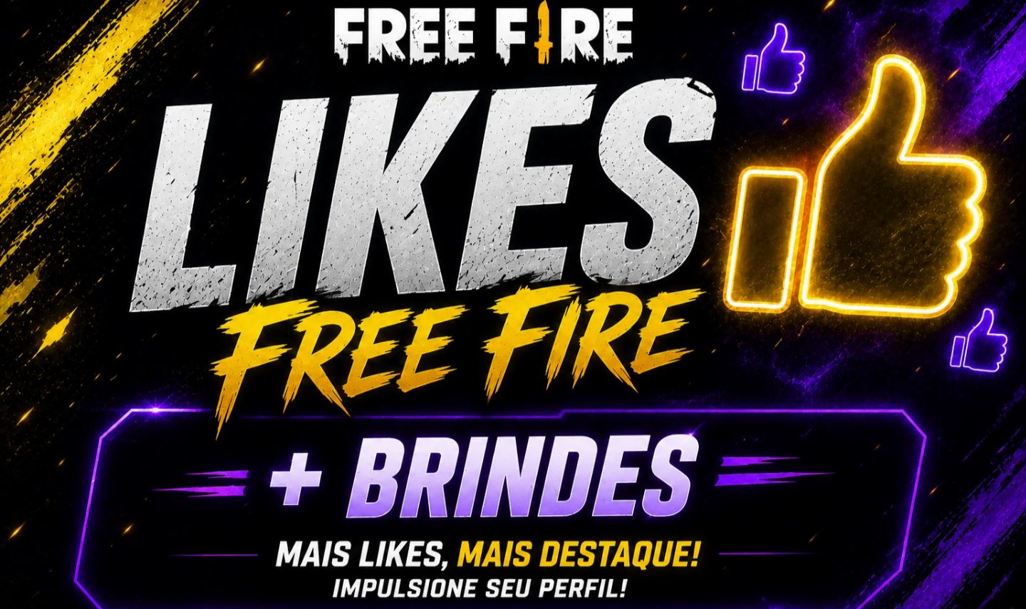 [SUPER PROMOÇÃO] 1000 LiKES NO FREE FIRE + SUPER BRINDE VIA ID - MENOR PREÇO!