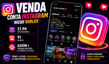 CONTA INSTAGRAM 21.9K SEGUIDORES 100% REAIS
