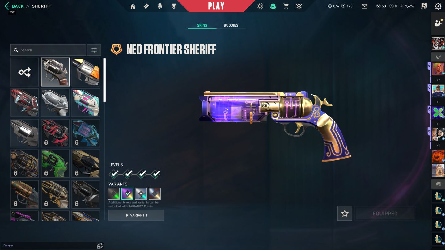 Conta da RIOT com 3000 reais gastos, incluindo viego reinado spectral extra