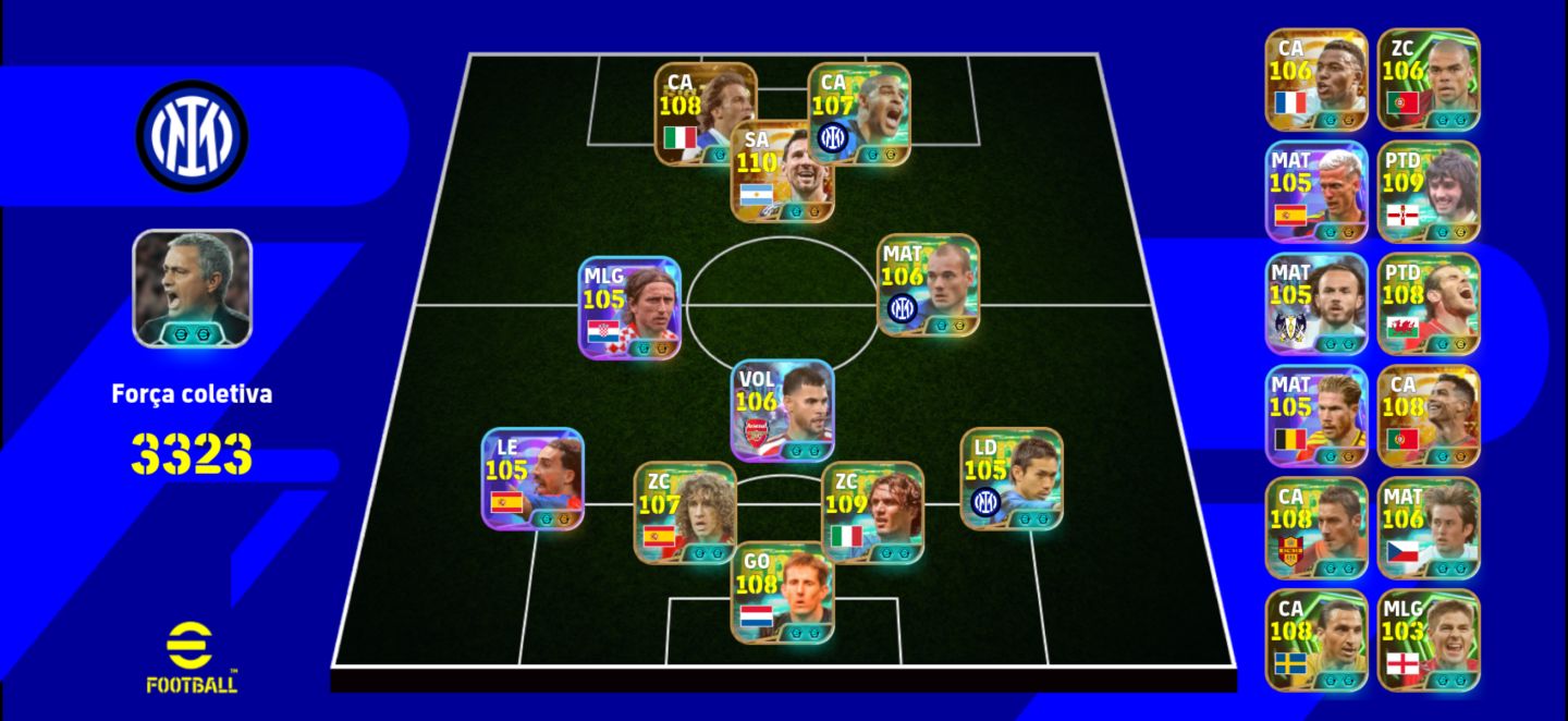 CONTA EFOOTBALL MOBILE | FC 3323