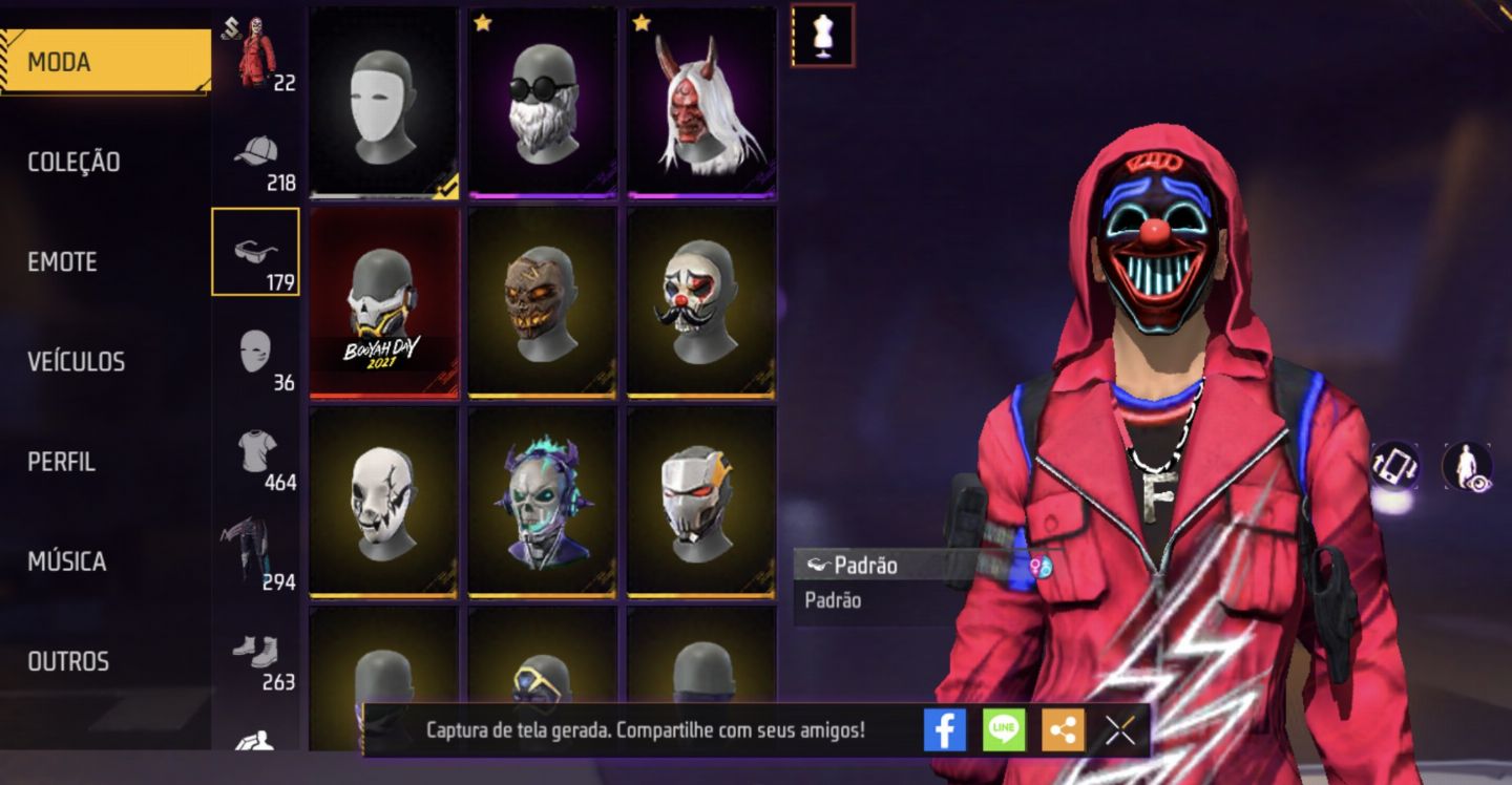 CONTA FF RARA E ANTIGA PRA SAIR LOGO