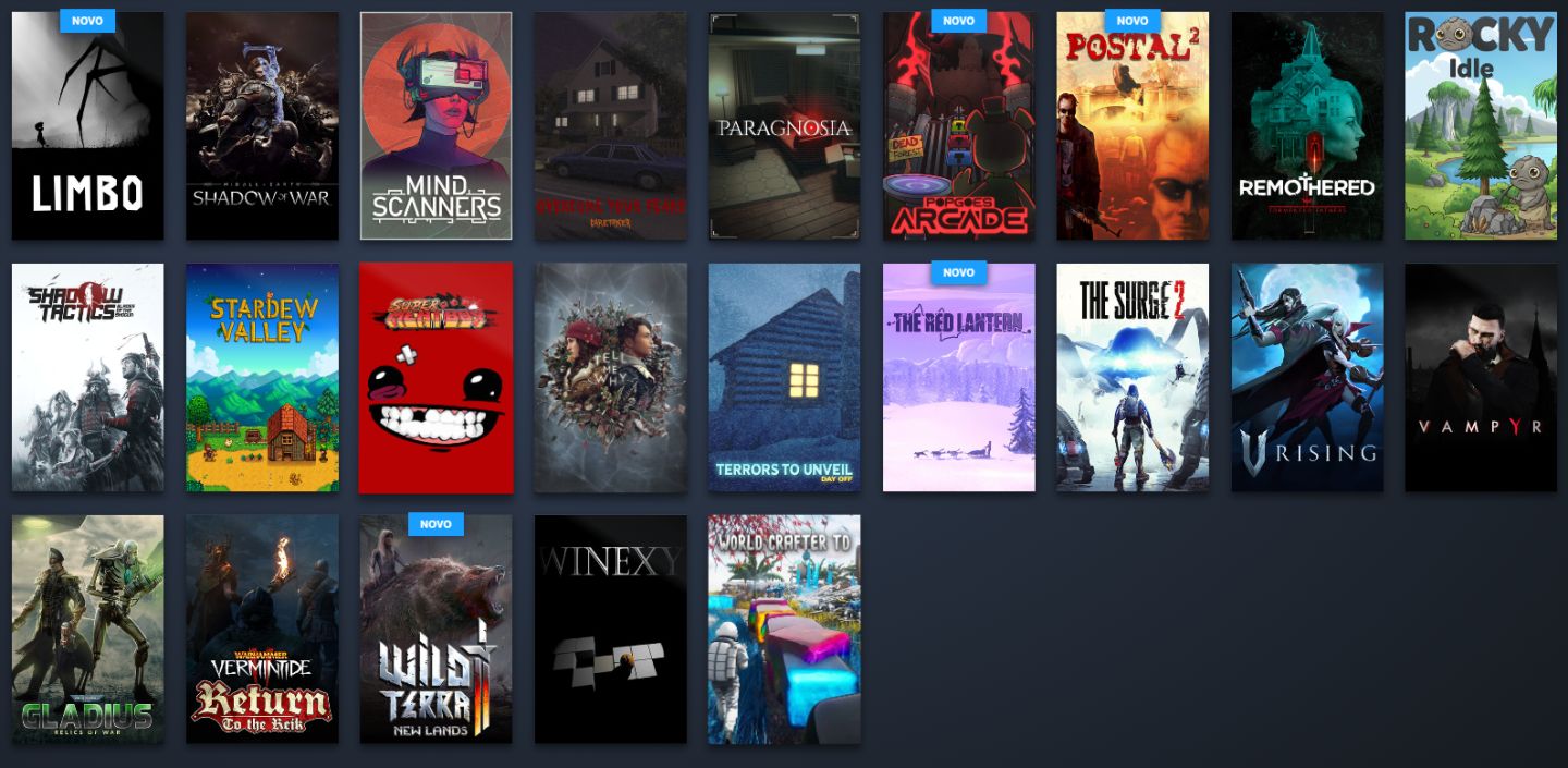 Conta steam com mais de 2800 reais em jogos completamente sua