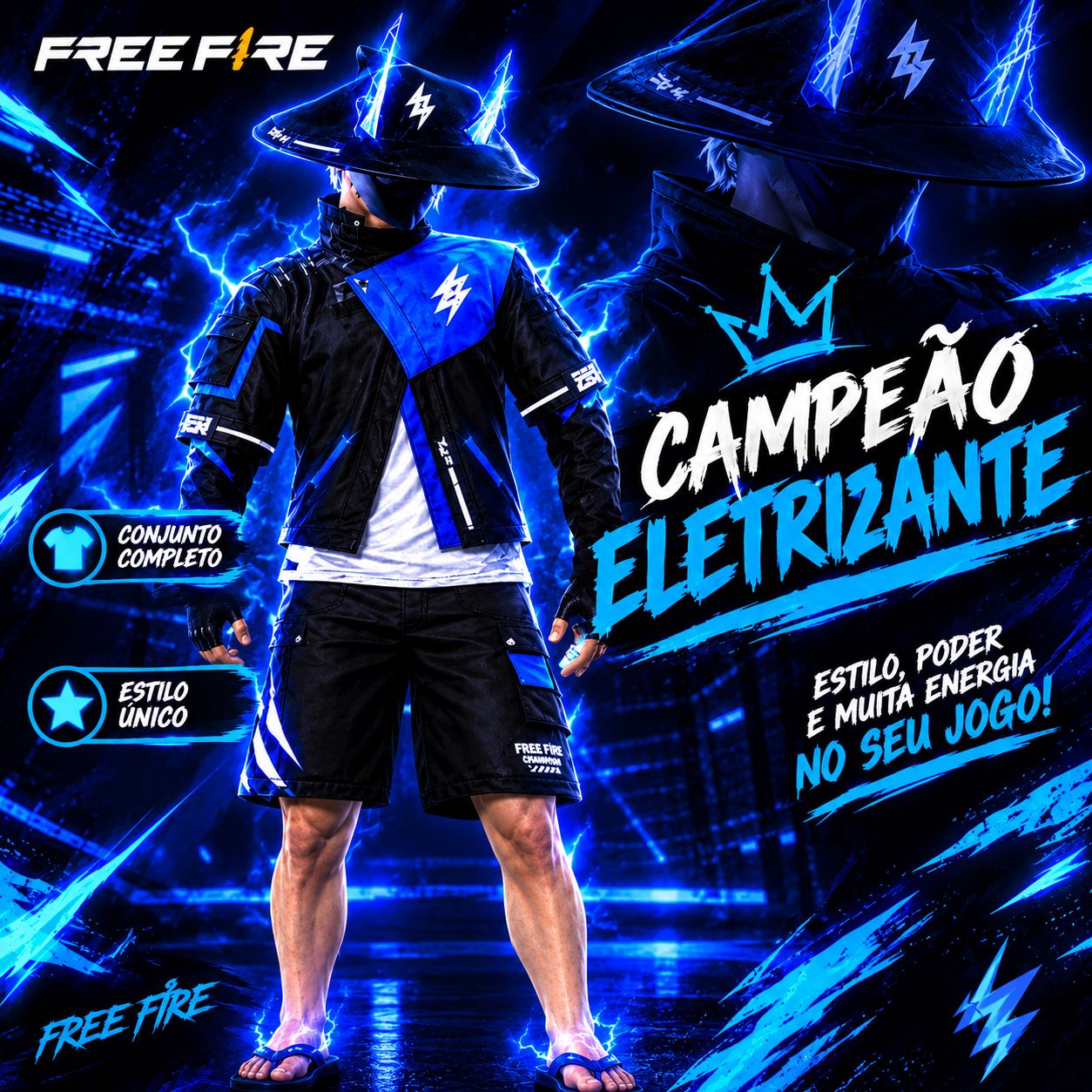 PROMOÇÂO CONTAS FREE FIRE LEVEL 5 / 8 / 15 / 20 / 30