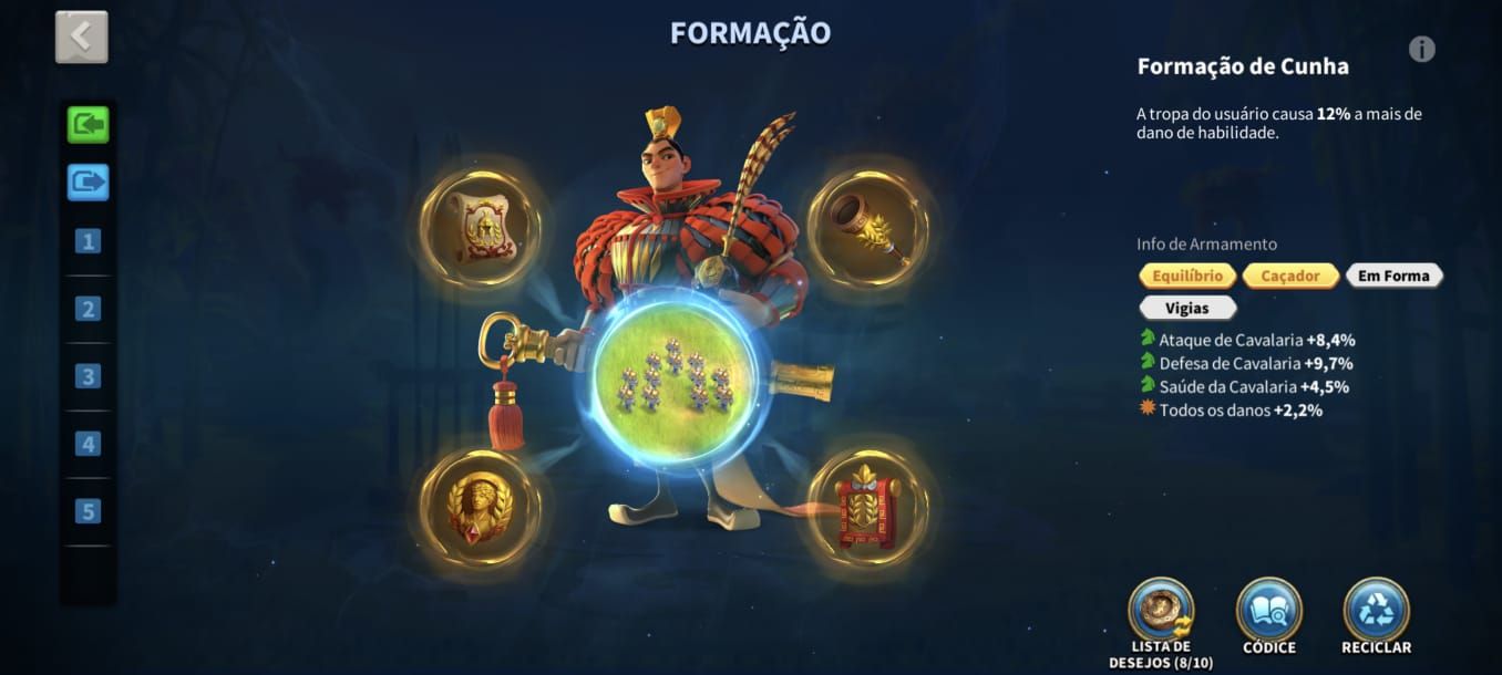 Conta Rise of Kingdoms Poder 82M, 3B Kill Points