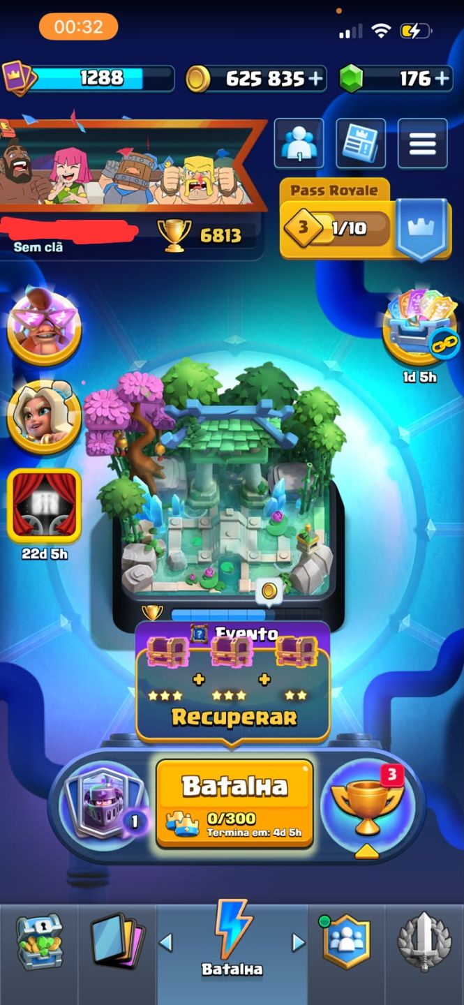 CONTA DE CLASH QUASE 7K DE TROFÉUS EVOS E HERÓIS JUNTO COM CONTA DE BRAWL STARS