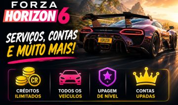 Créditos/Carros/Roletas/Níveis no Forza Horizon 6 Contas upadas /PC/Steam/XBOX