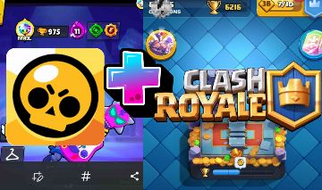 Combo Supercell: Brawl Stars (38k) + Clash Royale (6k) | Full Acesso