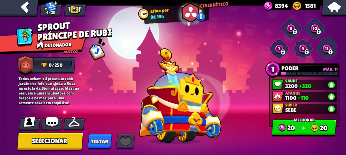 Conta de Brawl stars com 24k de trófeus