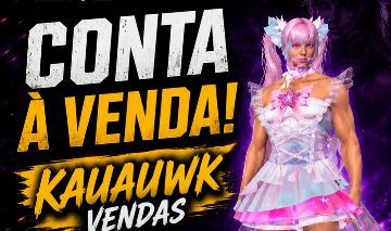 Conta de free fire gemada
