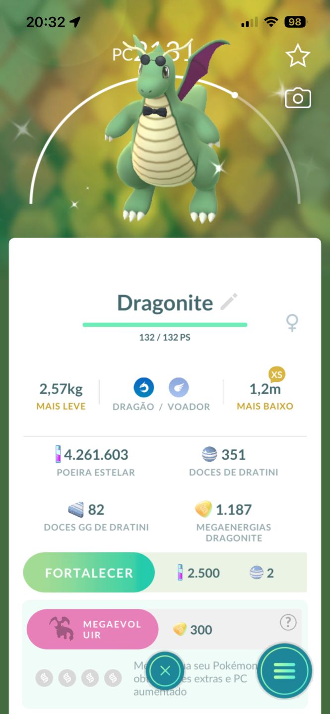 Conta Pokémon Go, MewTwo de armadura, mais de 100 shinys e shundos et.