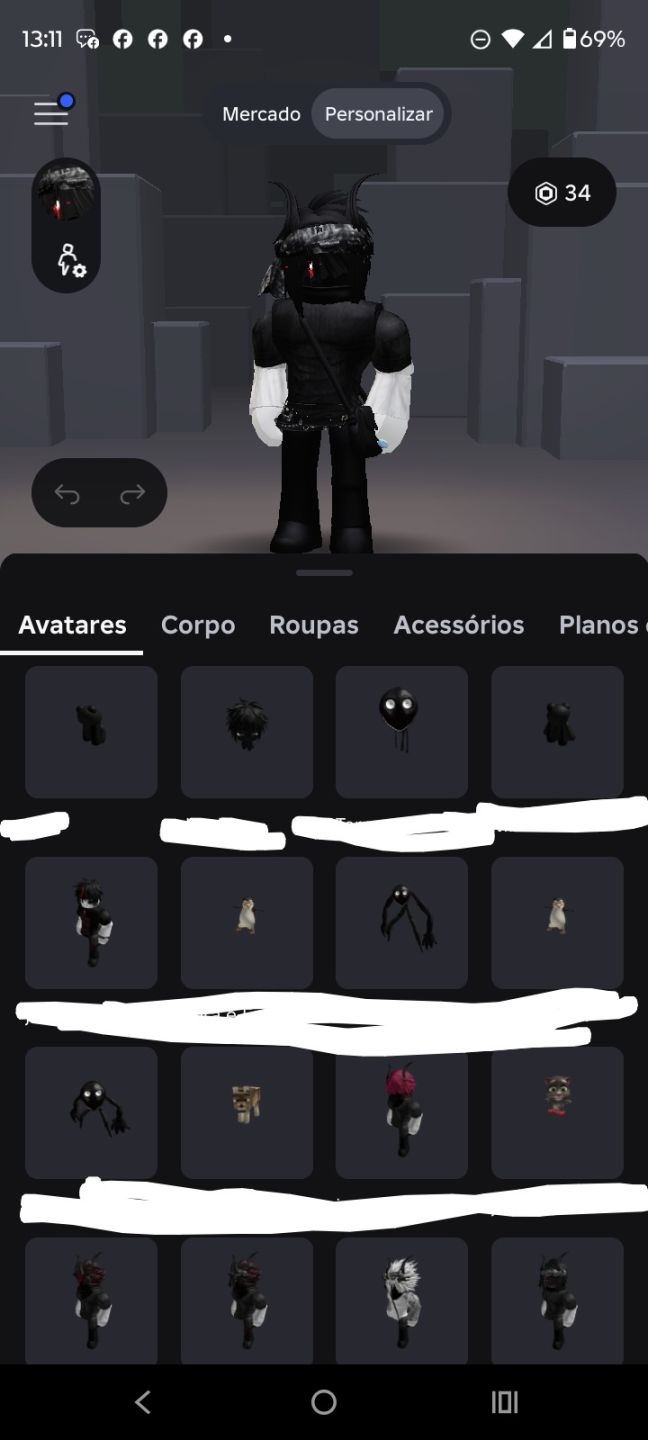 CONTA DE ROBLOX À VENDA | 4K ROBUX GASTOS!