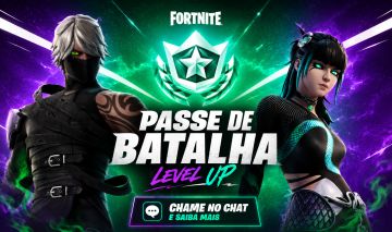 Fortnite - Up Passe de Batalha (ENTREGA RÁPIDA)