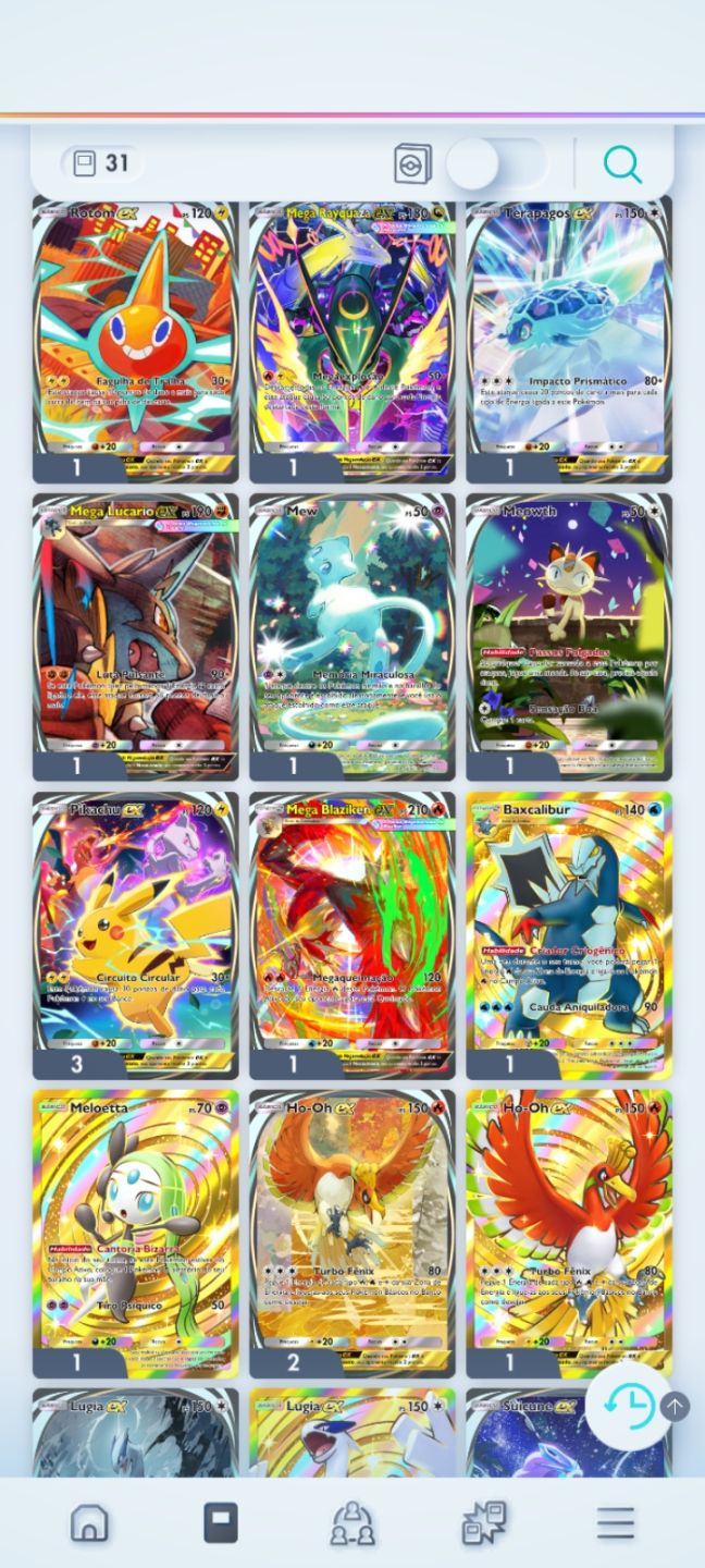 Conta Pokemon TCG pocket, conta lvl 60