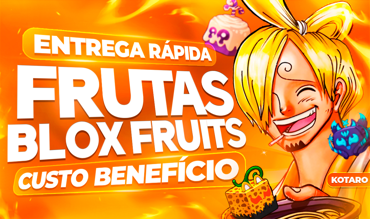 FRUTAS BLOX FRUITS(CUSTO BENEFÍCIO/BARATO)- KITSUNE[LEOPARD, DOUGH, DRAGON]