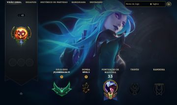 CONTA ESMERALDA / +30 PDL - 10 KATARINA JURADA DE MORTE / SEJUANI PROJETO