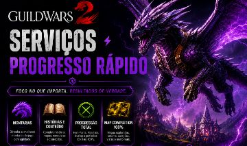GuildWars2 -SERVIÇO EXPRESSO E PROFISSIONAL