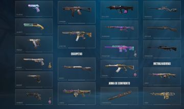CONTA VALORANT COM ALGUMAS SKINS LEGAIS