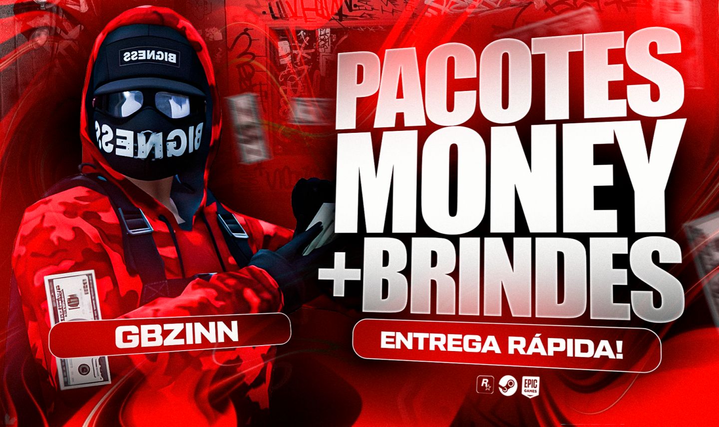 PACOTES MONEY GTA 5 ONLINE LEGACY E ENHANCED+BRINDES (SOMENTE PC)
