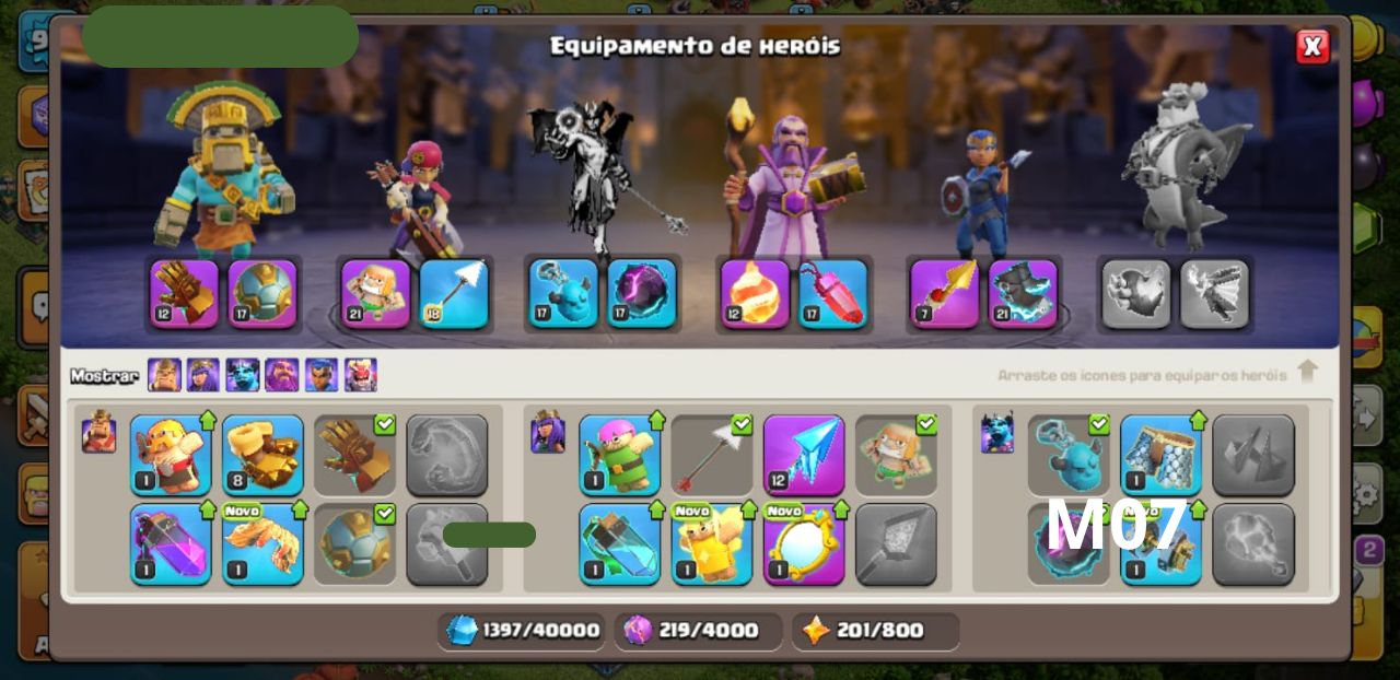 Contas de Clash of Clans Full Acesso
