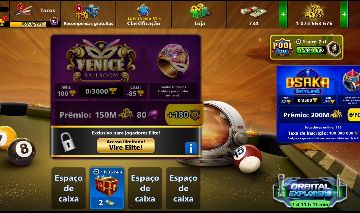 Conta 8 Ball Pool | 2B de Fichas | 734 Cash | Taco Galáxia | Aneis de Eventos