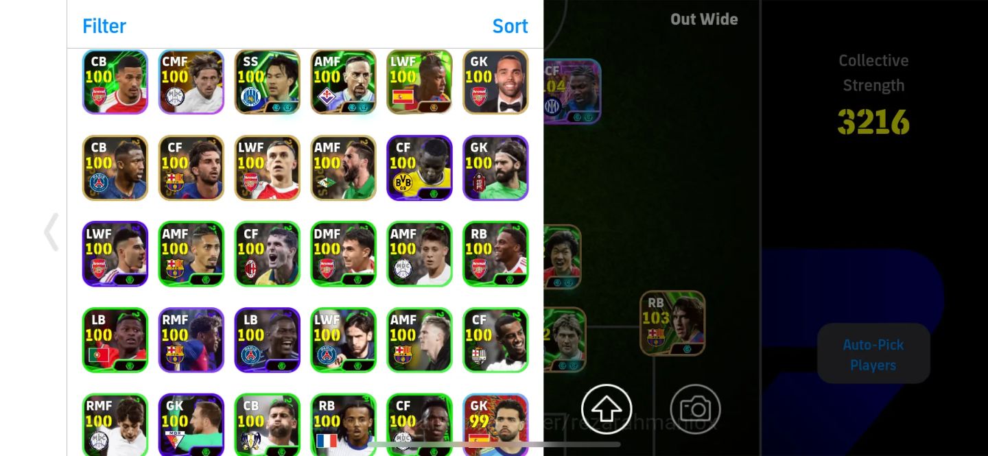 EFOOTBALL 3216 FC | GULLIT 106 | MATTHÄUS 105/MAKAAY 105/KAHN 105/VAN BASTEN 105