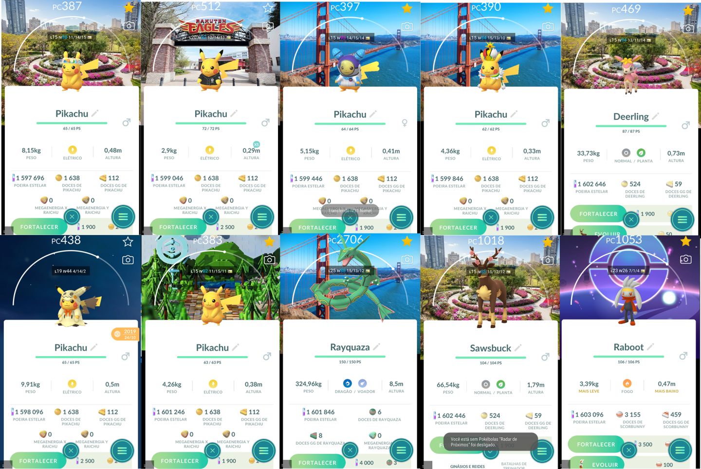 PGO Lvl 54 | 20M XP | 58 Poke Shynis | Mewtwo Shiny| 48 Lend.