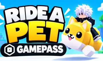 RIDE A PET / MONTE UM PET GAMEPASS MELHOR PREÇO