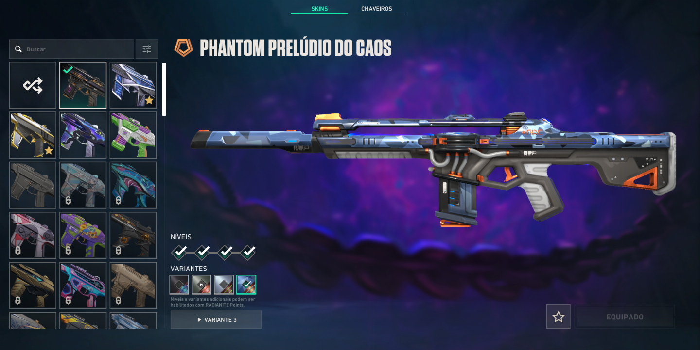 Conta de VALORANT Plat com champions e faca kuronami 2.0 2000+ gastos