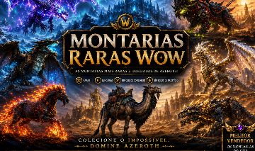 Montarias Raras e Lendárias do World of Warcraft wow
