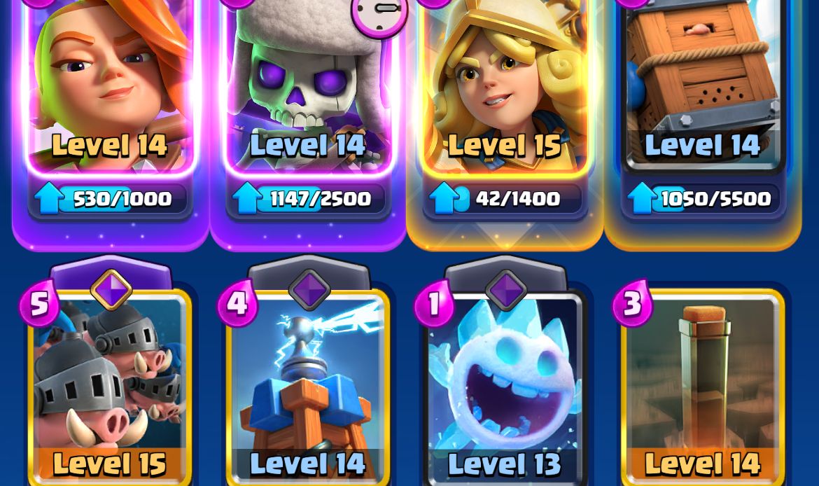 CONTA GEMADA DE CLASH ROYALE