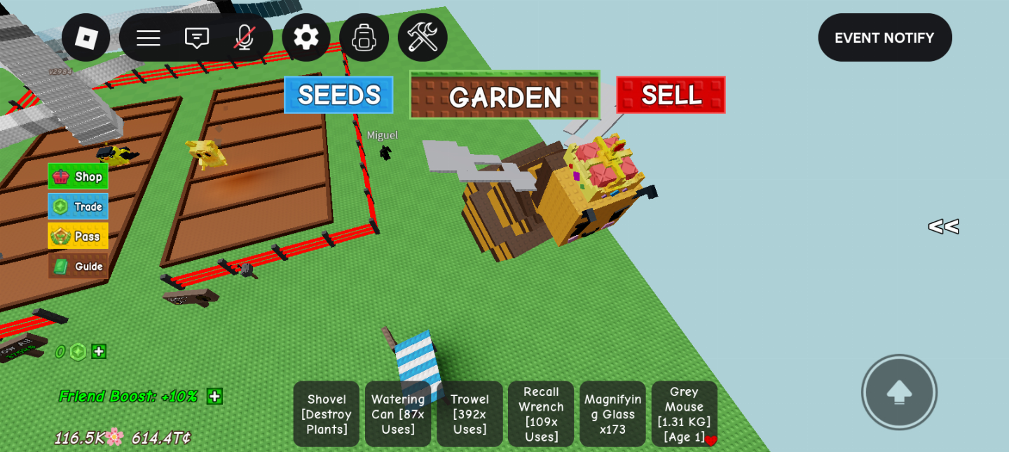 SHOP GROW A GARDEN 2 (NÃO PRECISA ADICIONAR)