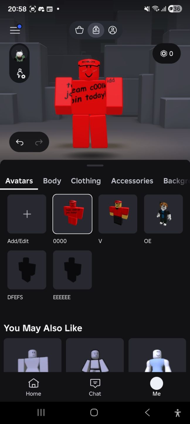 CONTA DE ROBLOX MASCULINO + FEMININA 1.5k DE ROBUX GASTOS !
