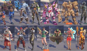Conta Overwatch - Skins Diversas