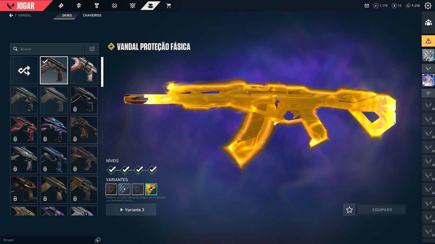 Conta Valorant | Skins Exclusivas, Elo e Agentes Desbloqueados