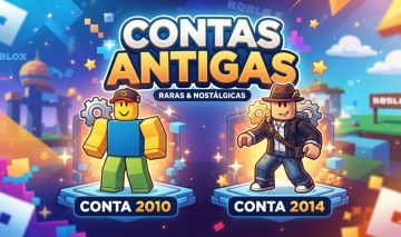CONTAS ANTIGAS DE ROBLOX