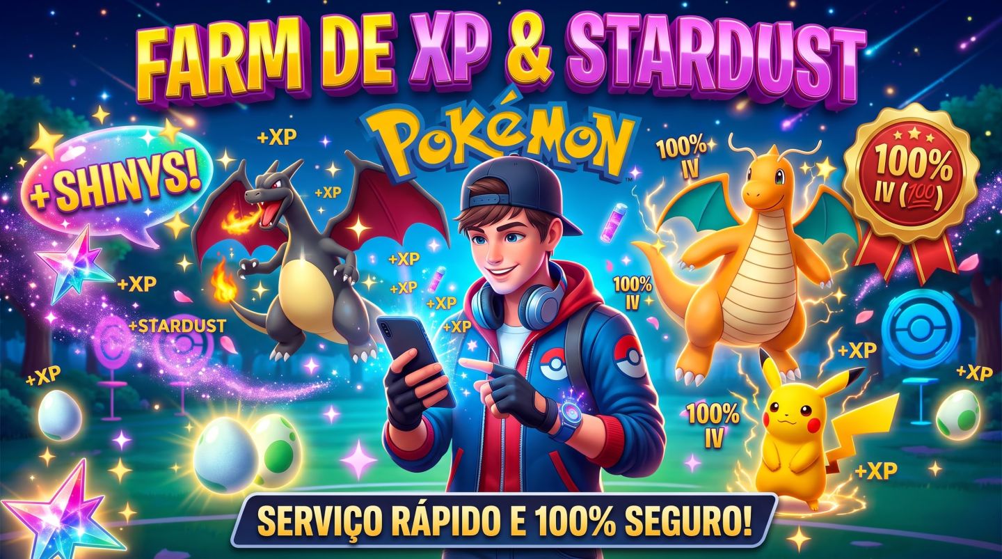 POKEMON GO FARM DE XP, STARDUST, SHINYS, 100%, Meltan
