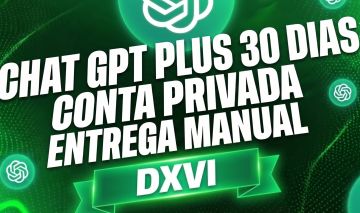 [PROMOÇÃO] CHAT GPT PLUS / LINK GO PRIVADO | 30 DIAS