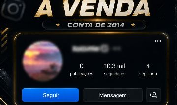 Instagram 2014 | +10Mil Seguidores | E-mail de Criação | Conta Antiga