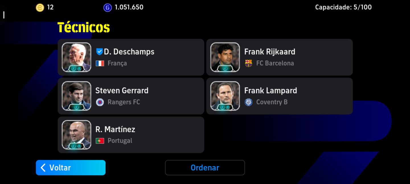 Conta braba, muito boa com CR7 the last dance, boa pra divisão e campeonato