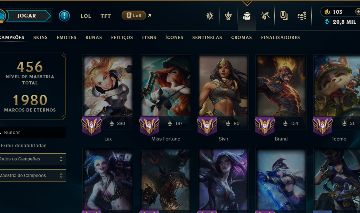 Conta LOL Unranked, Nivel 528, 452 skins, 148 chromas, conta de 2011