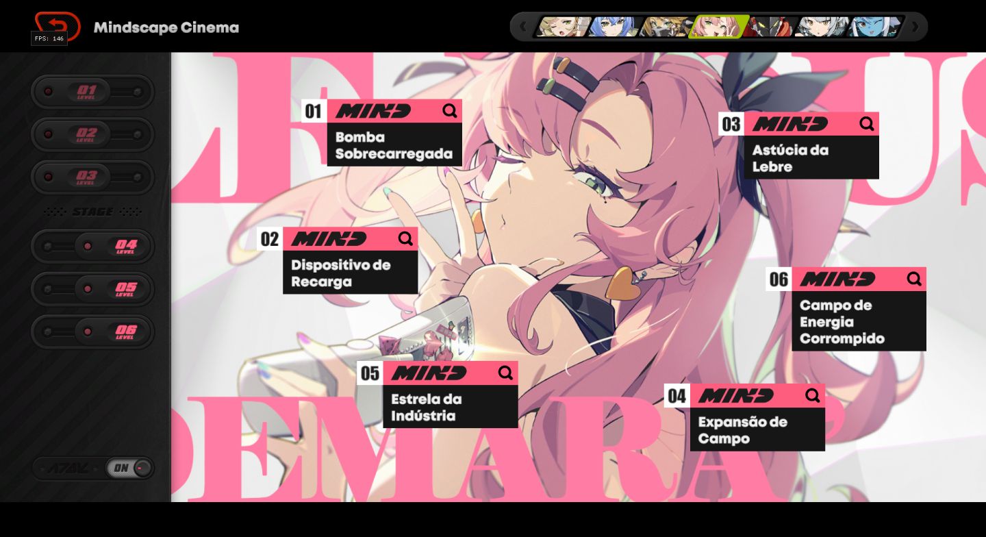 Claret W1 + Promeia + Norma + Rina M1 + Yuzuha + Nangong + Lúcia W1 + Lycaon